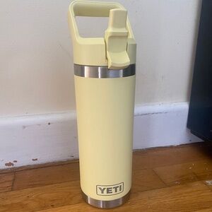 Light yellow Yeti 18oz